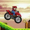 Mario ATV in Sonic Land