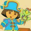 Dora the Pirate Online Coloring Game