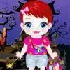 Baby Lulu at Halloween